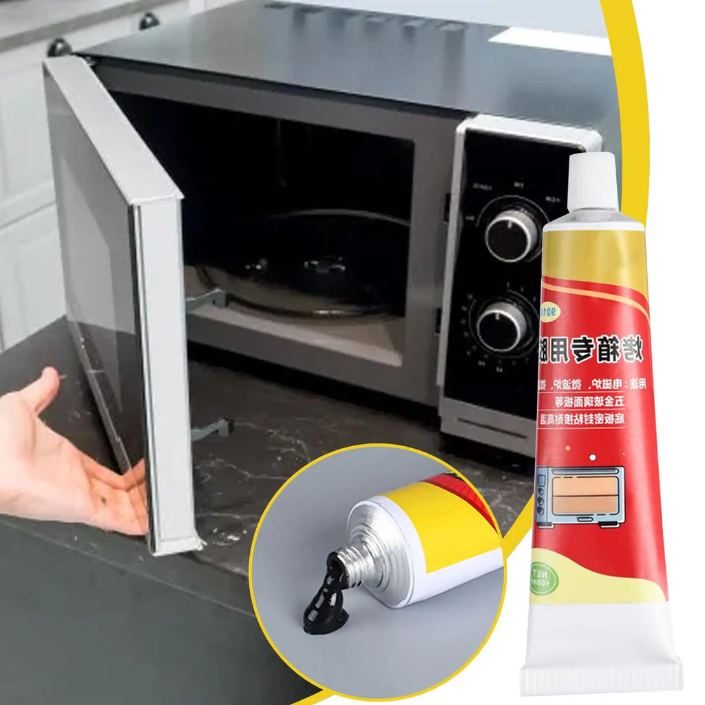 100ml High-Temp Oven Panel Sealant – Fast-Drying & Leak-Proof Appliance Sealant Babs 1pcs