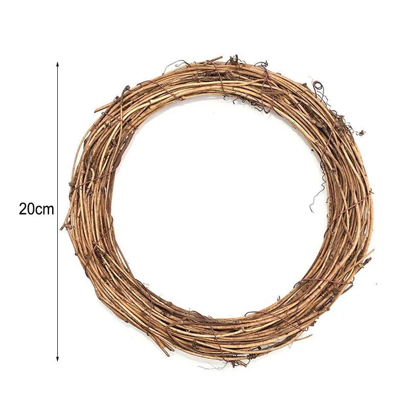 Rattan Wreath DIY Base 12–25cm | Christmas & Wedding Decor DIY Wreath Base Babs 20cm