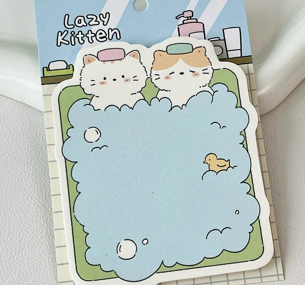 Cute Cat Shaped Sticky Notes – Fun Memo Pads, 30 Sheets Shaped Sticky Notes Babs B