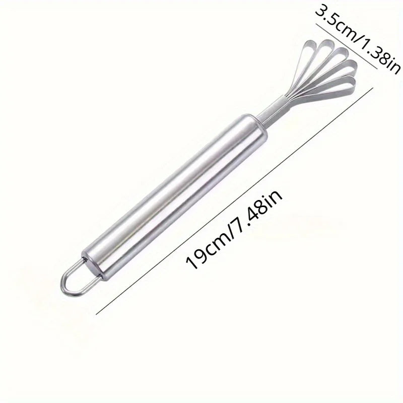 Stainless Steel Coconut Shaver & Fish Scale Remover Tool Kitchen Scraper Tool Babs 1pc