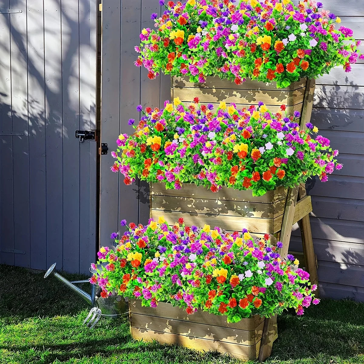 24pcs Artificial Eucalyptus Baby's Breath Flowers – Wedding Décor Artificial Flower Set Babs