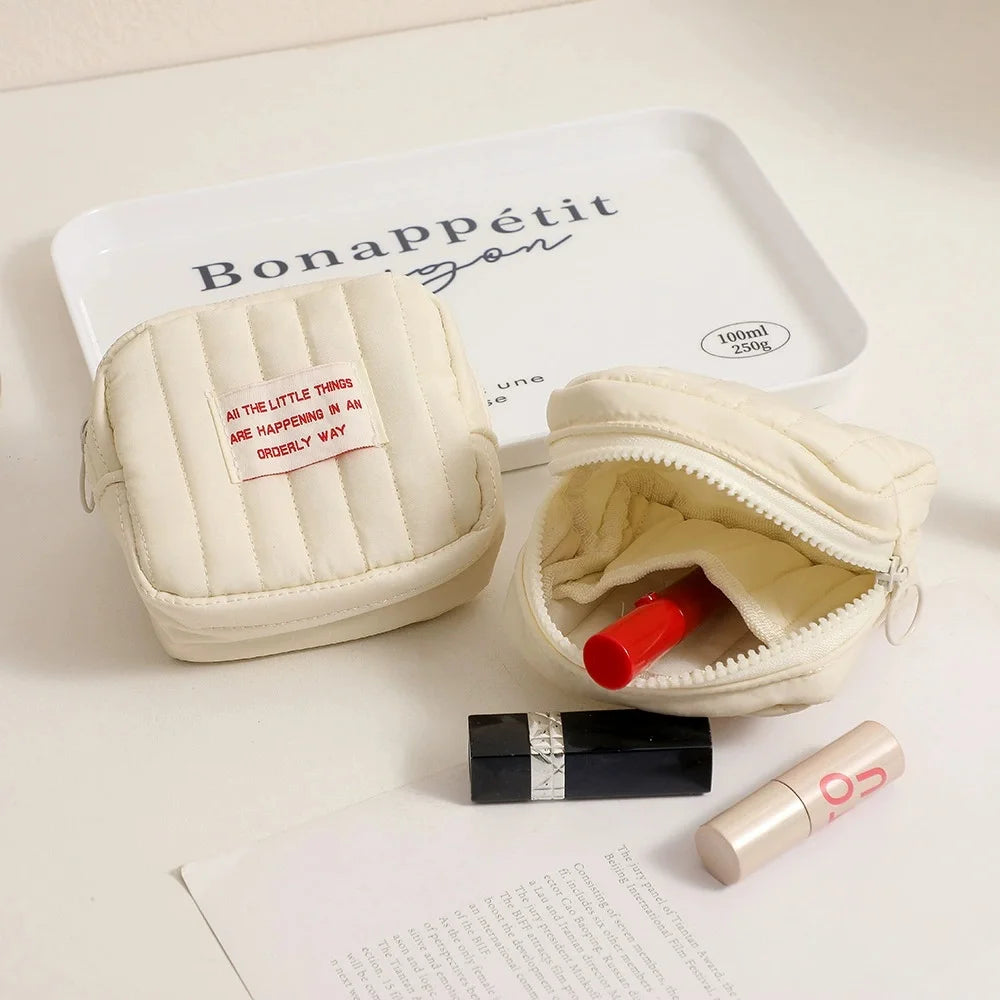 Cute Sanitary Pad Pouch – Period Bag & Tampon Holder for Purse Period Storage Pouch Babs