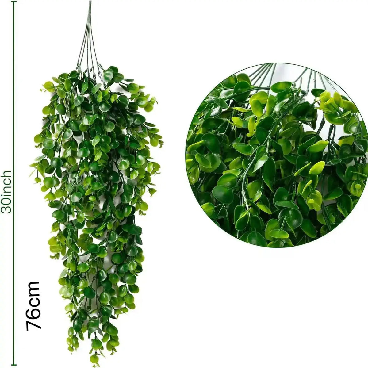 Artificial Fern Vine UV-Resistant Wall Hanging Garden Decor Artificial Plant Vine Babs