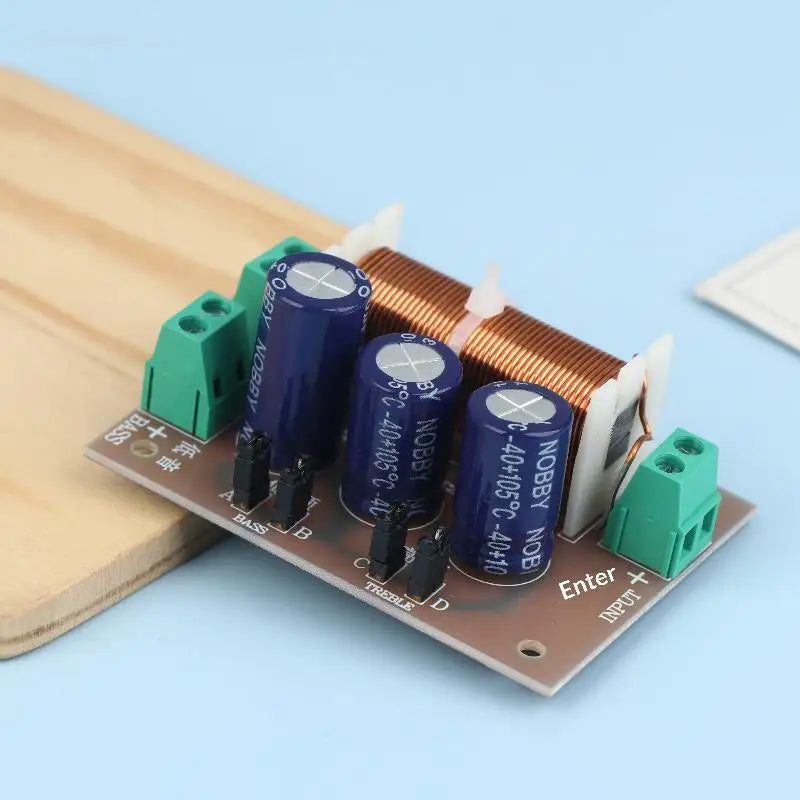 400W 2-Channel Speaker Crossover Filter Module | Treble & Bass Speaker Crossover Module Babs