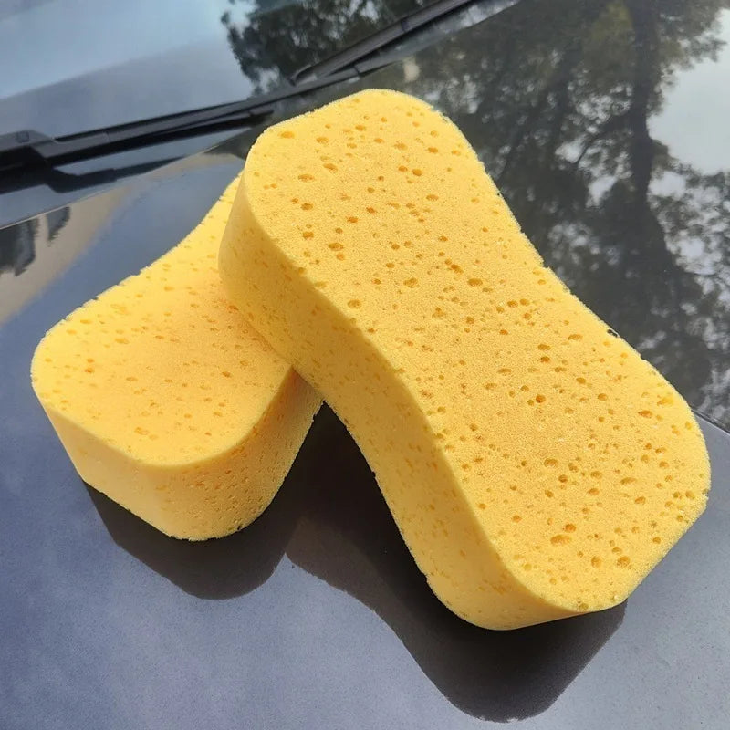 Sea Cotton Car Wash Sponge Block – High Density Absorbent Car Wash Sponge Babs 2pcs