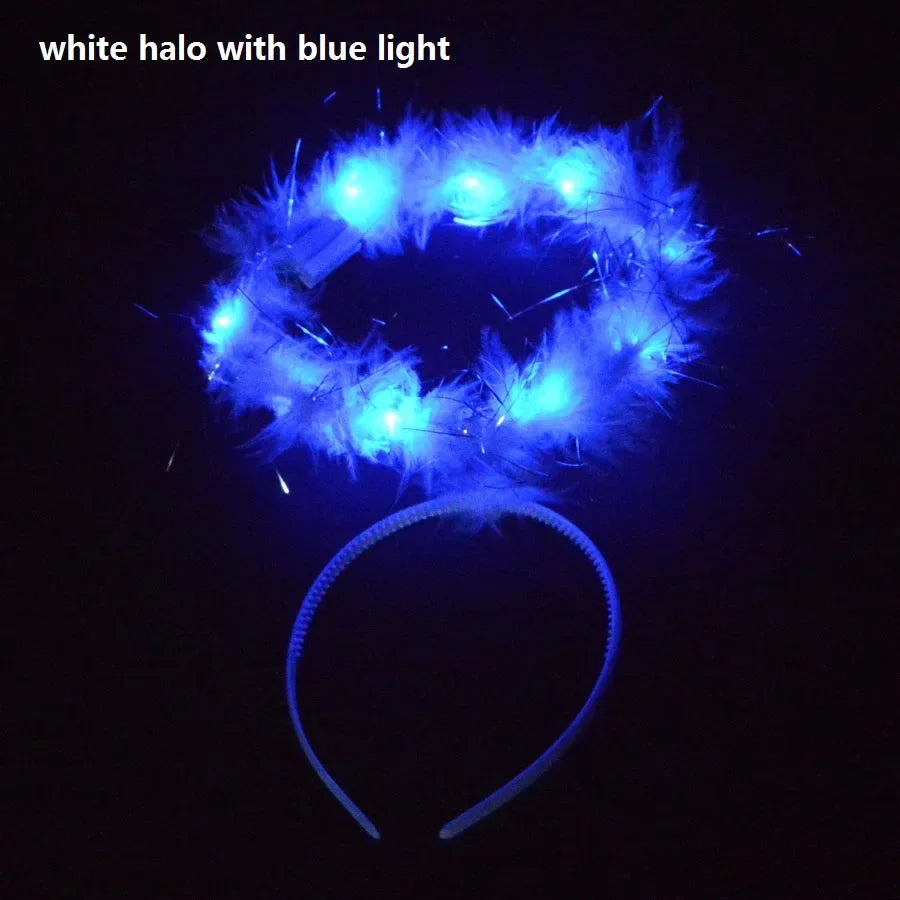 LED Light-Up Glow Headband for Kids & Adults – Party & Wedding LED Glow Headband Babs 10