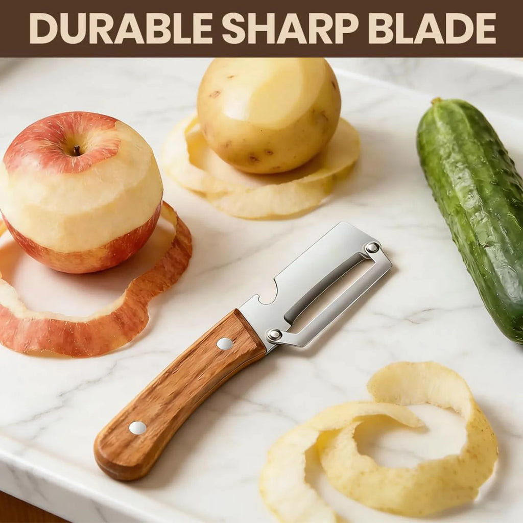 Stainless Steel Multifunctional Peeling Knife – Fruit & Veggie Peeling Knife Babs