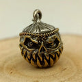 Halloween Pumpkin Skull Brass EDC Paracord Keychain Pendant EDC Keychain Pendant Babs 1PC