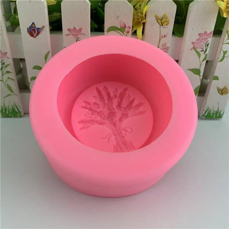 3D Lavender Silicone Soap Mold – DIY Soap, Cake & Chocolate Silicone Craft Mold Babs