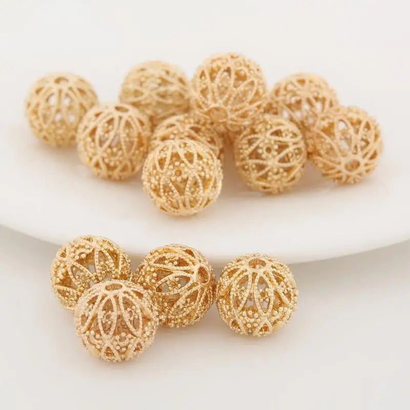 3 Pcs Zinc Alloy Hollow Spacer Beads – DIY Jewelry Components Jewelry Spacer Beads Babs