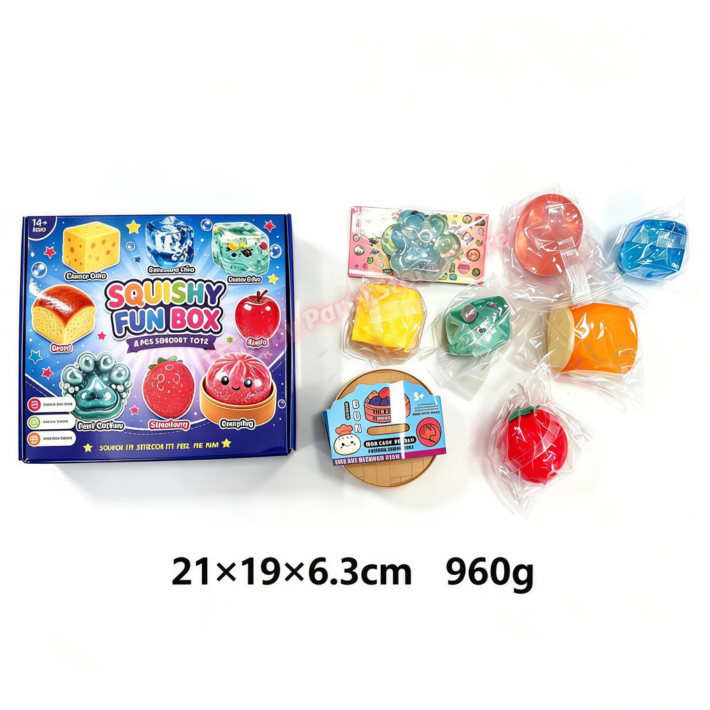 8-Pack Maltose Squishy Blind Box – Slow Rising Fidget Toys Squishy Fidget Toy Babs 8pcs Purple B
