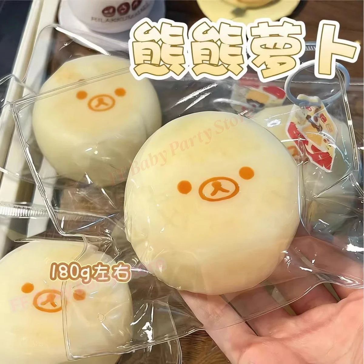 Handmade Butter Texture Squishy ASMR Squeeze Toy – Fun Shapes Squishy Fidget Toy Babs 1pcs 22