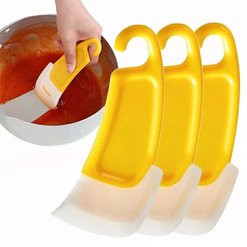 Silicone Kitchen Cleaning Scraper Spatula – 1/2/3 Pcs Set Silicone Kitchen Scraper Babs