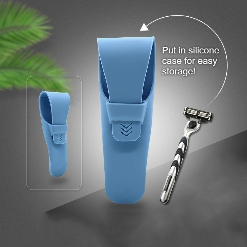 Silicone Razor Travel Case – Waterproof Portable Holder Box Razor Travel Case Babs