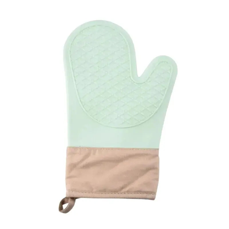 Silicone Oven Glove – Anti-Slip, Heat Resistant Kitchen Mitt Silicone Oven Mitt Babs Green