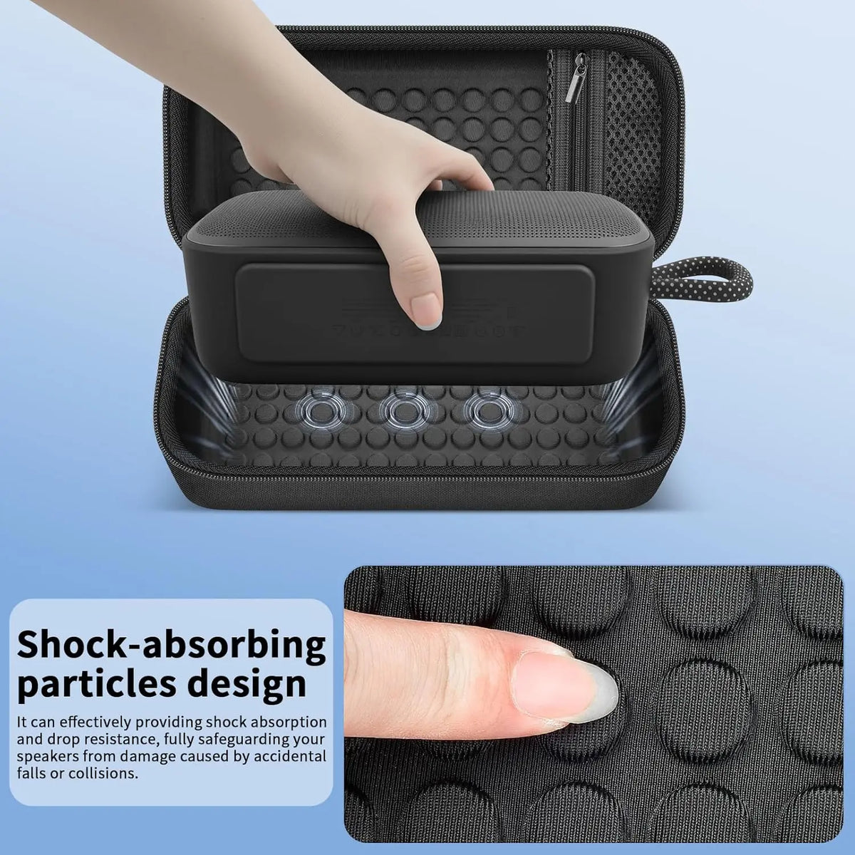Hard Travel Case for Bose SoundLink Plus Bluetooth Speaker Speaker Carrying Case Babs