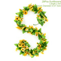 Sunflower Silk Vine Garland for Wedding Arch & Home Décor Artificial Flower Garland Babs B