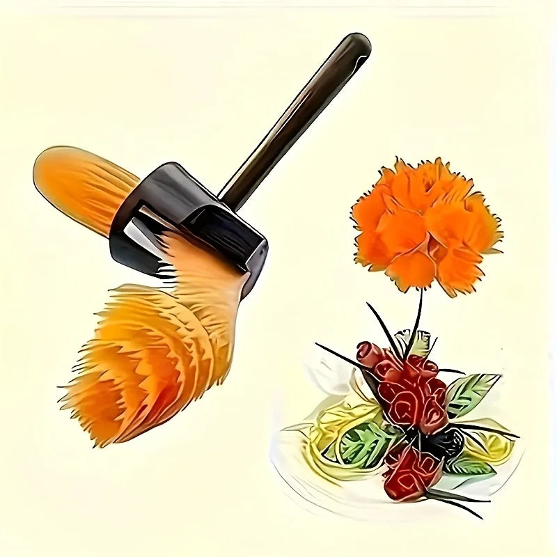 Spiral Drum Vegetable Slicer – Stainless Steel Salad Coiler Vegetable Slicer Babs