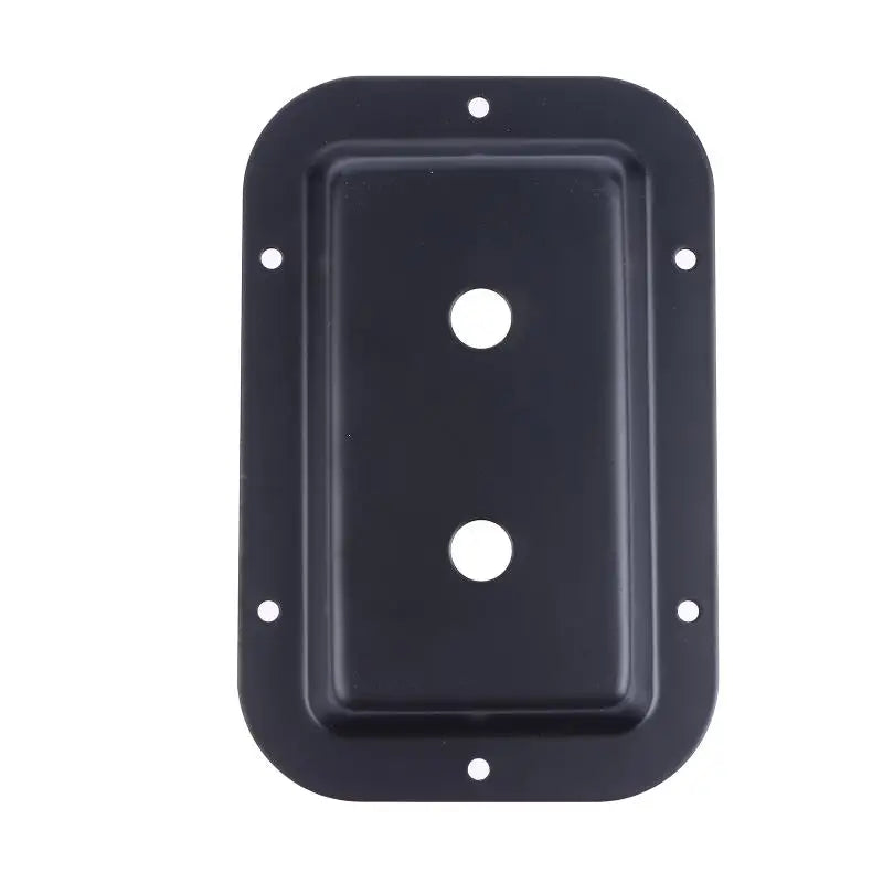 Black Steel Recessed Speaker Jack Plate Connector – 1/2 Pcs Speaker Jack Connector Babs