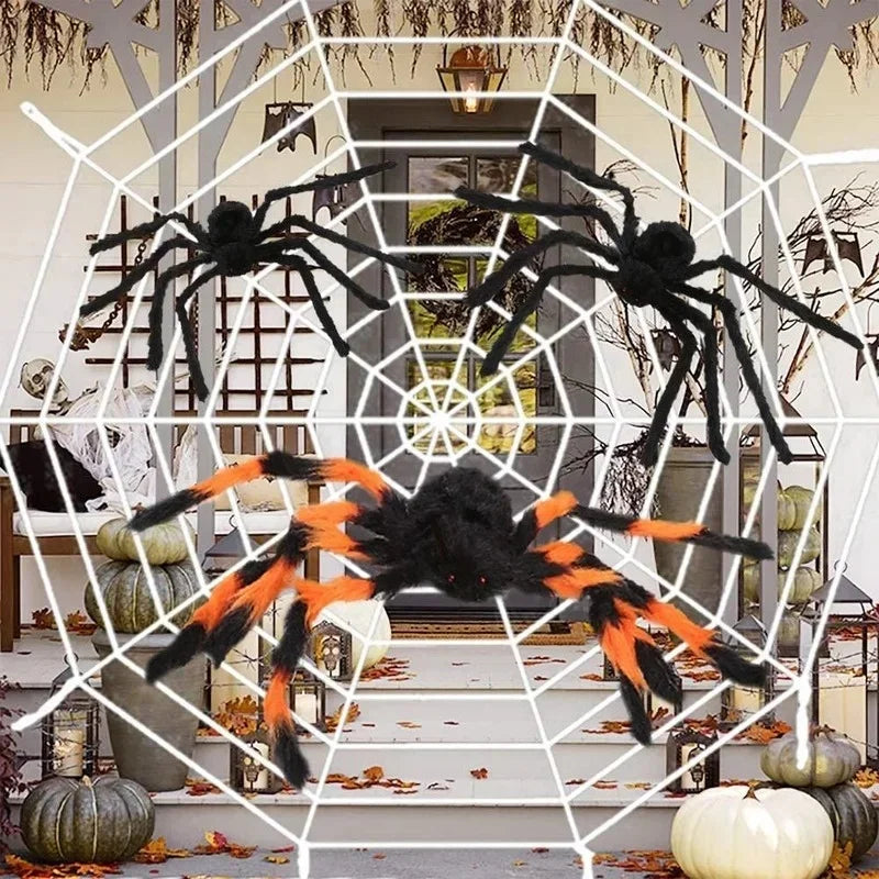 Giant Fake Spider Halloween Decoration – Indoor & Outdoor Halloween Decoration Babs