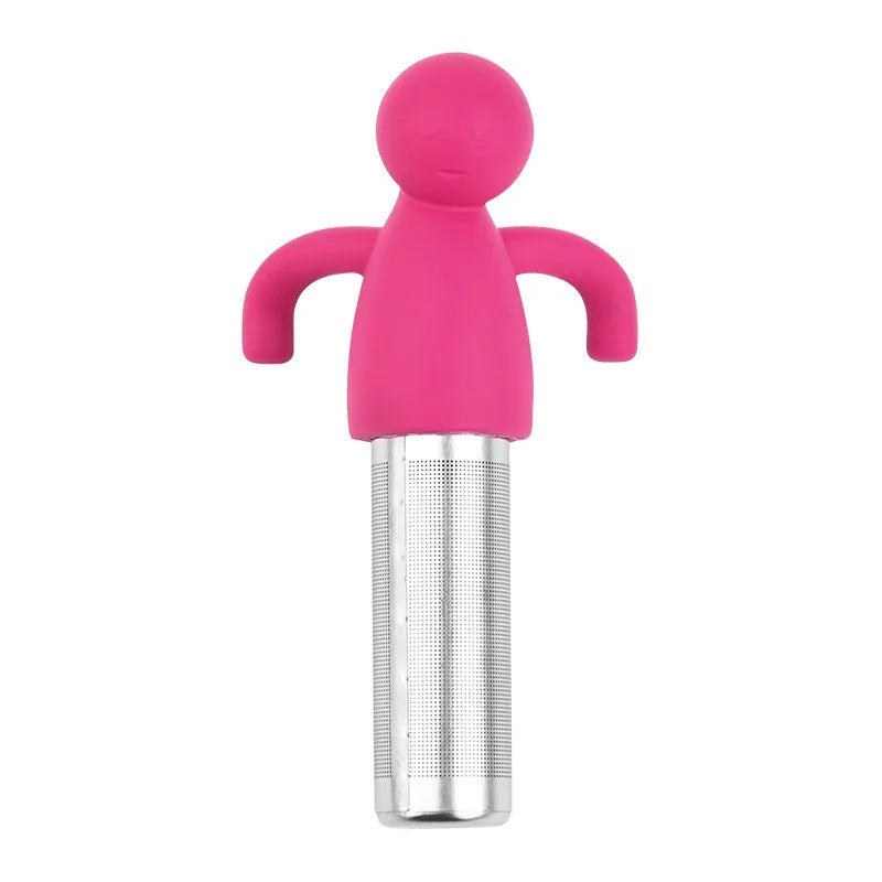Stainless Steel Tea Infuser Strainer & Mesh Diffuser Tea Infuser Strainer Babs Rose Red