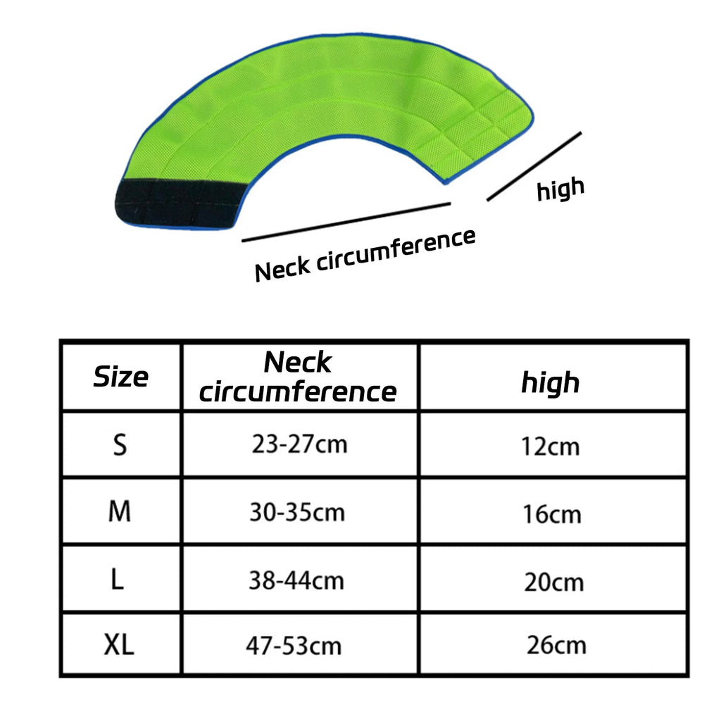 Soft Dog Recovery Cone Collar – All Sizes, Breathable Mesh Pet Recovery Collar Babs