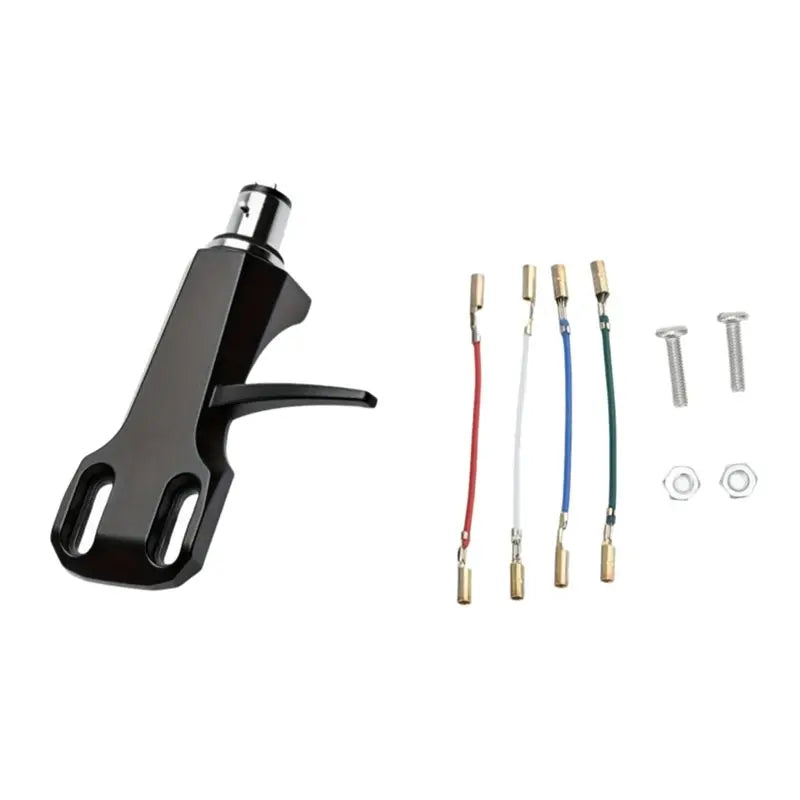 Turntable Headshell with 4 Wires – Vinyl Record Player Replacement Turntable Headshell Babs