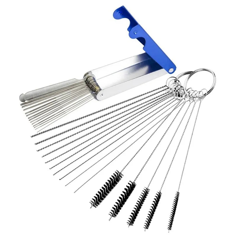 Carburetor Cleaning Kit – Needles & Brushes for Carb Jets Carburetor Cleaning Kit Babs