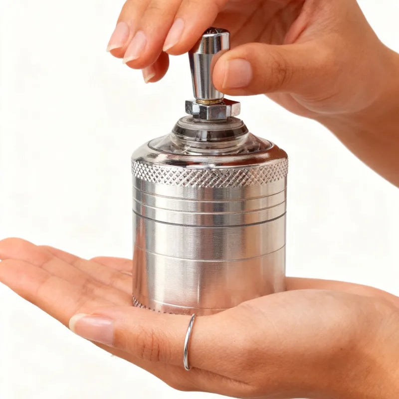 Hand Operated Spice & Nut Grinder – Nutmeg, Pepper, Salt Spice Grinder Mill Babs