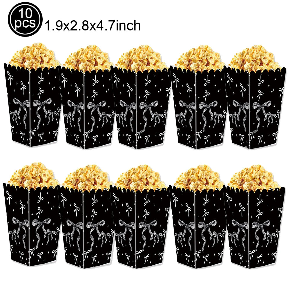 32" Black Bow Number Balloon Kit – Party & Wedding Décor
