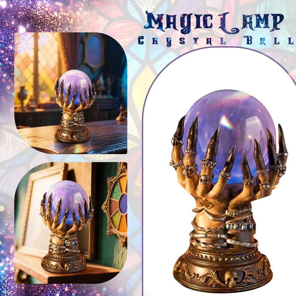 Skeleton Finger Plasma Ball – Touch-Activated Halloween Decor Plasma Ball Decor Babs