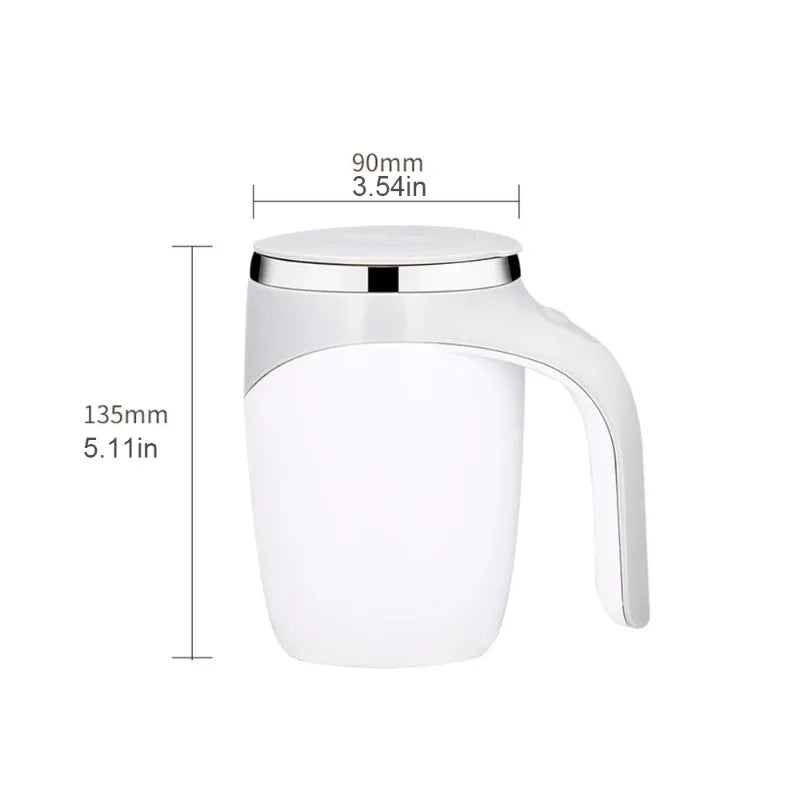 380ml Self-Stirring Magnetic Mug – Smart Coffee Mixer Cup Self-Stirring Mug Babs