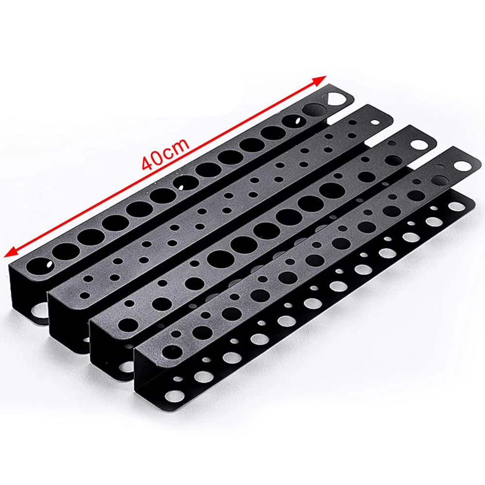 Wall Mount Tool Organizer – Heavy Duty Metal Rack for Garage Wall Mount Tool Rack Babs