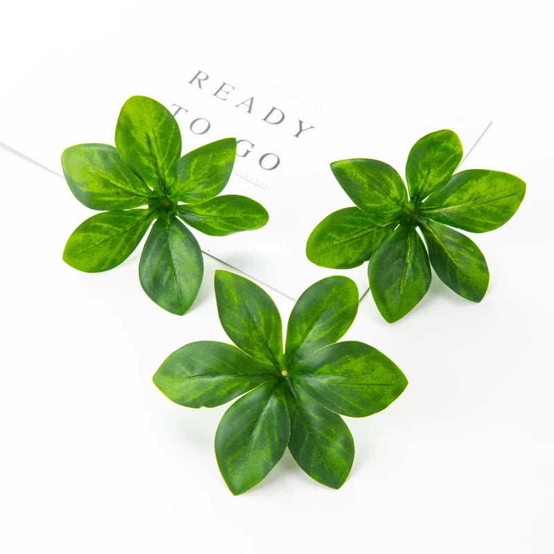 50/100pcs Silk Artificial Flower Leaves – Wedding & Party Décor Artificial Flower Leaves Babs 7CM big 100 pcs