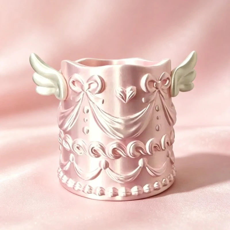 Luxury Angel Wings Makeup Brush Holder & Desk Organizer Makeup Brush Holder Babs