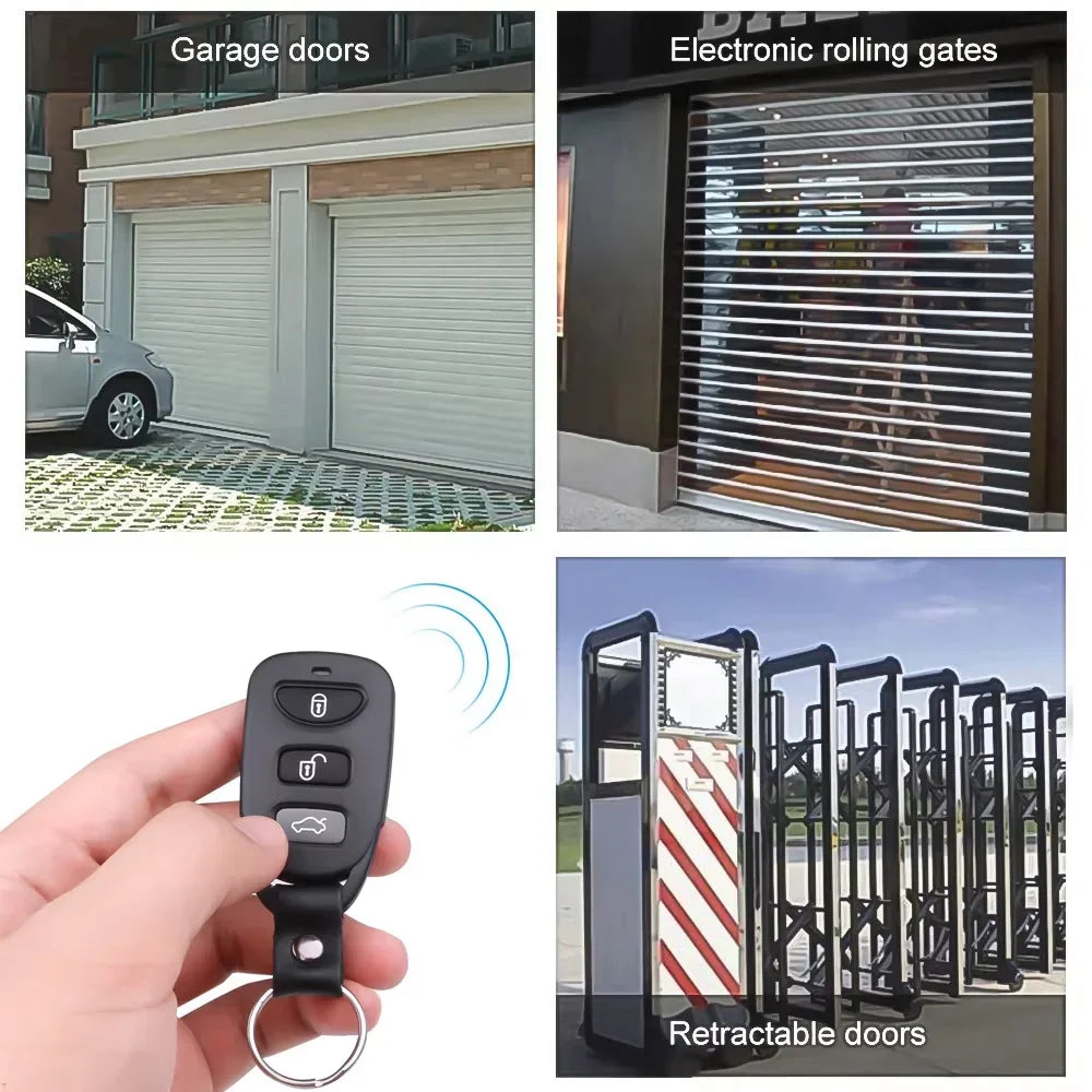 433MHz RF Remote Duplicator – Garage Door Key Fob Cloner RF Remote Duplicator Babs