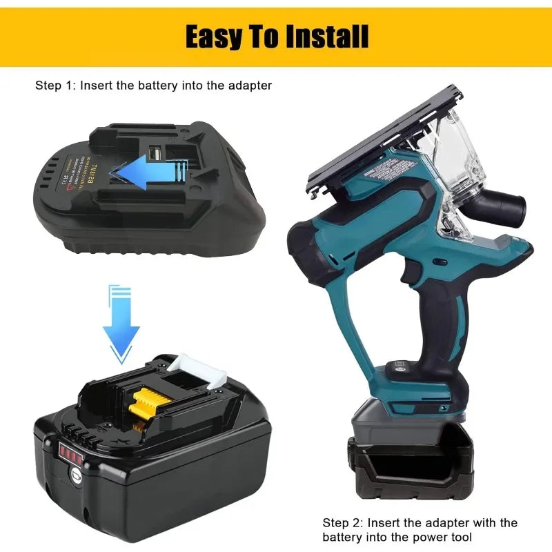 BS18MT Adapter: Bosch 18V Battery to Makita 18V Tools Battery Adapter Babs