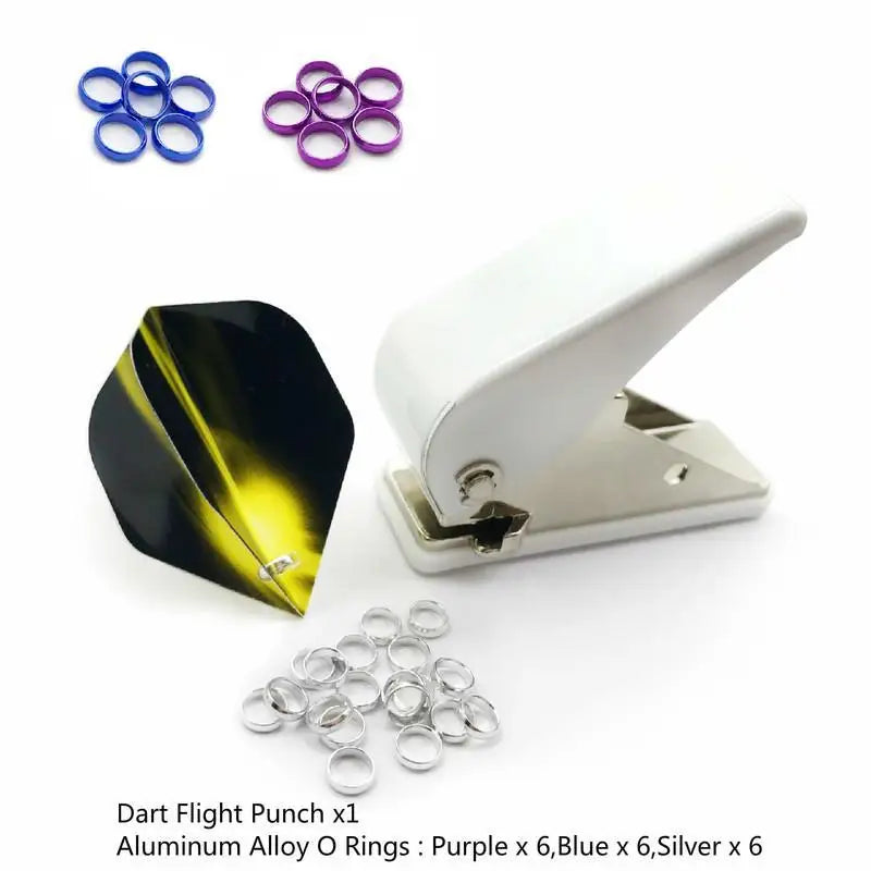 Dart Flight Punch Tool & 18pc O-Ring Accessory Set Dart Accessory Set Babs