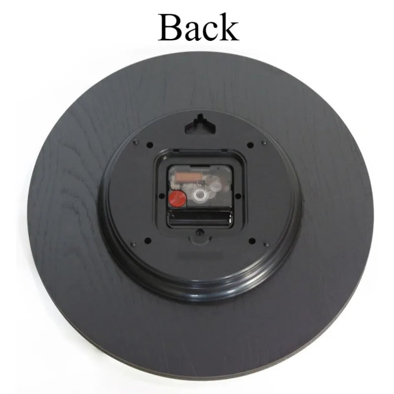 Nordic Silent Wall Clock – Modern Minimalist Wood & Acrylic Decor Silent Wall Clock Babs