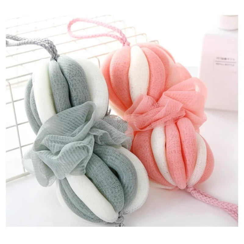 Pumpkin Bath Sponge – Soft Stretchable Shower Loofah Scrubber Bath Sponge Babs
