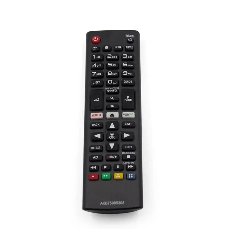 AKB75095308 Smart TV Replacement Remote – Up to 10m Range TV Remote Control Babs black China Mainland