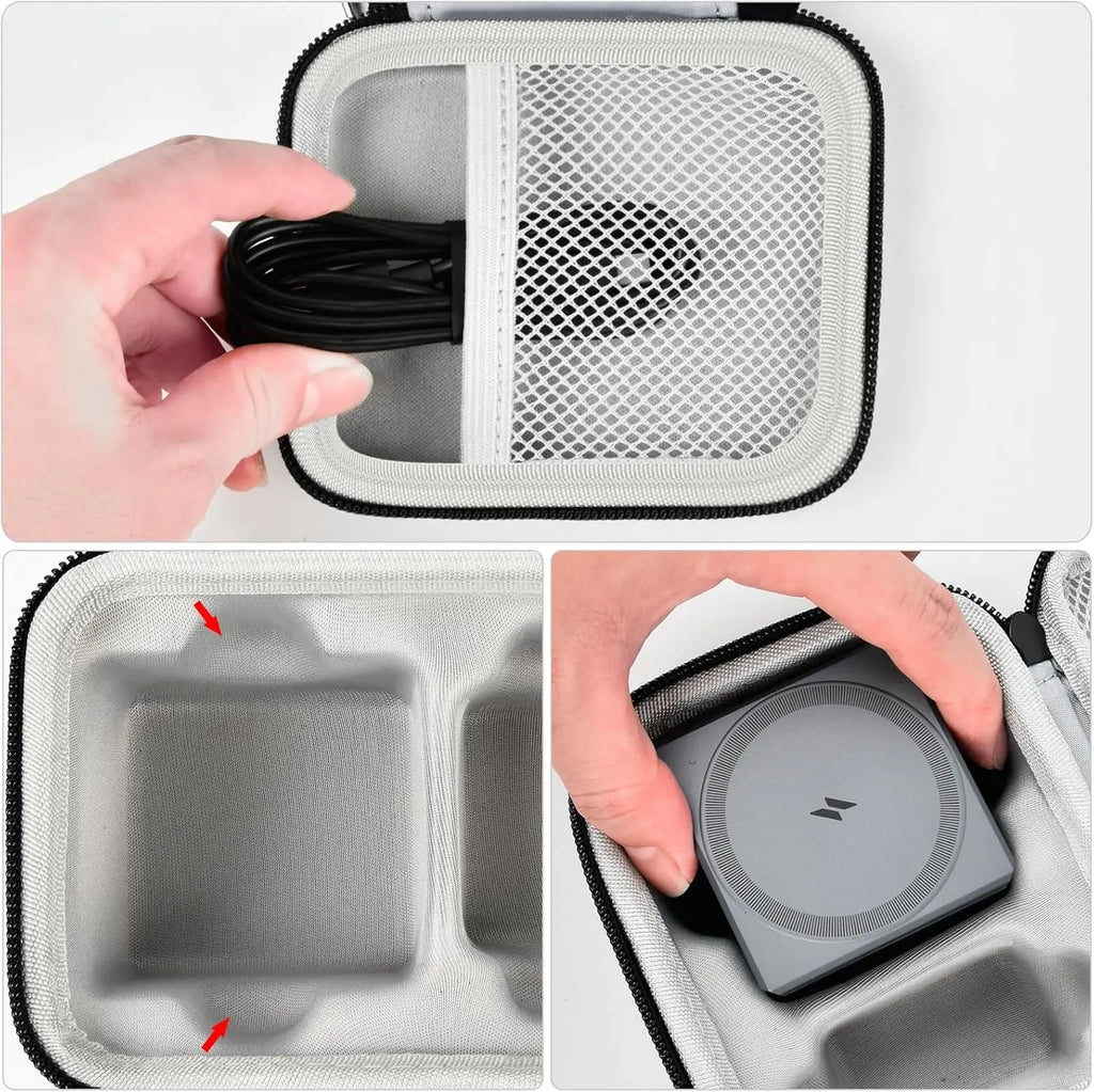 Paiyule Case for Anker 3-in-1 Cube MagSafe Charger – Travel Bag Charger Storage Case Babs