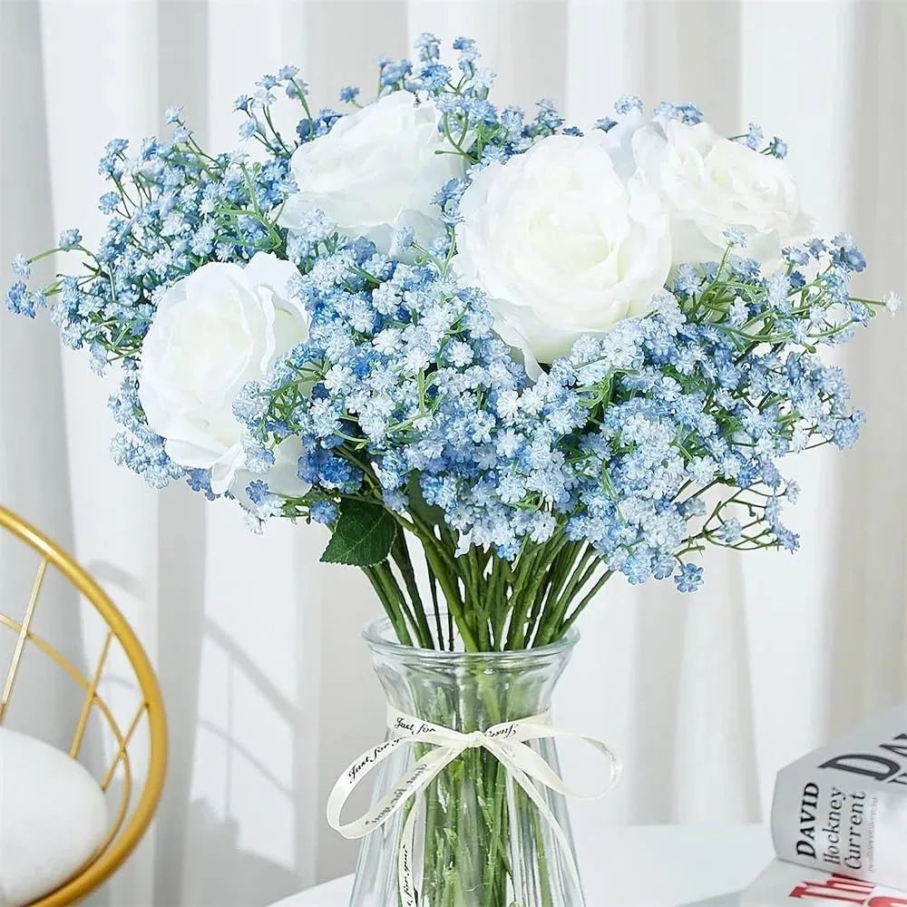 52cm Artificial Star Flower Bouquet – Wedding & Home Decor Artificial Flower Bouquet Babs