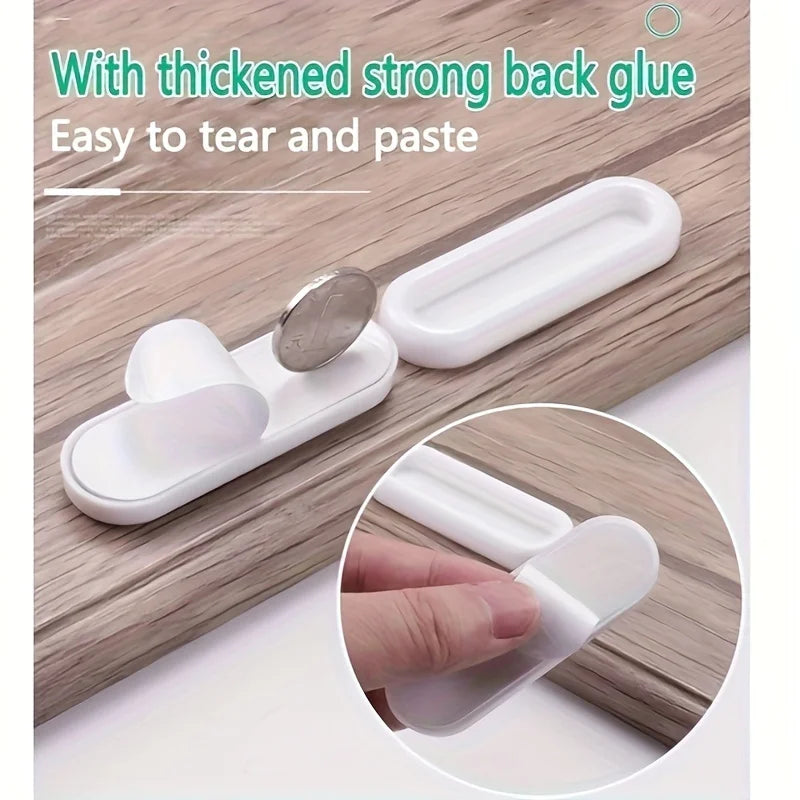 8-Pack Self-Adhesive Cabinet & Door Handles – Non-Slip Grip Cabinet Door Handle Babs