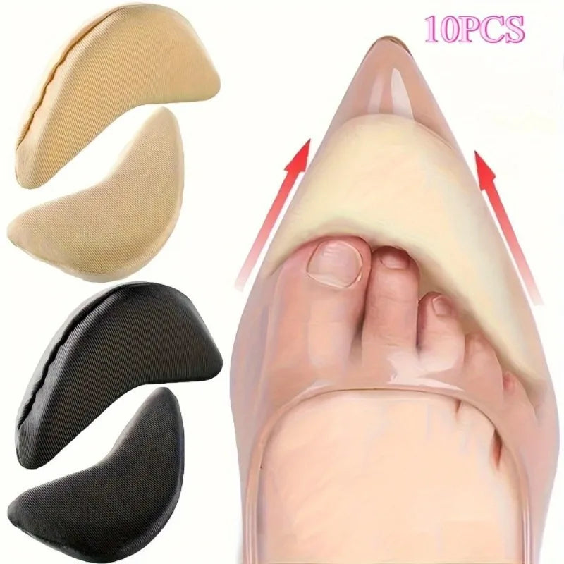 Women's Sponge Shoe Toe Inserts – 5 Pairs, Odor-Resistant Shoe Toe Inserts Babs