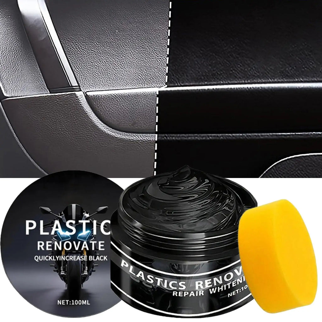 Nano Black Car Trim Restorer Wax – Scratch & Leather Repair Car Trim Restorer Wax Babs