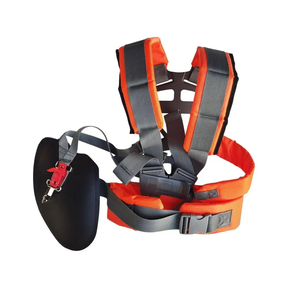 Double Shoulder Brush Cutter Harness – Padded Trimmer Strap Garden Tool Harness Babs 1pcs