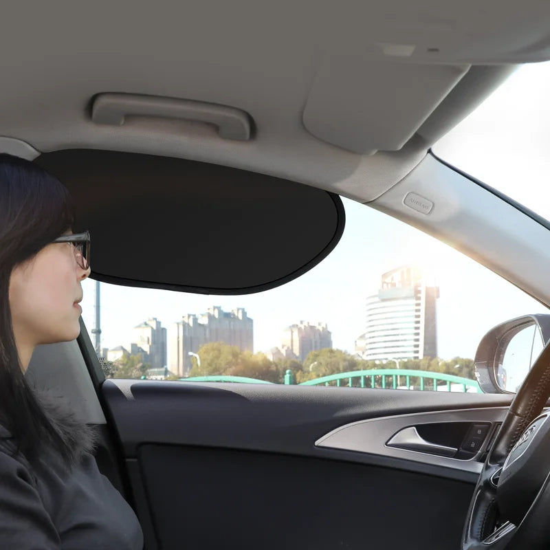 Car Side Window Sun Shade – Heat Blocking Cooling Curtain Car Window Sun Shade Babs