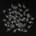 Mini Acrylic Pacifier Confetti 50/100Pcs – Baby Shower Décor Party Confetti Decor Babs Transparent 50pcs