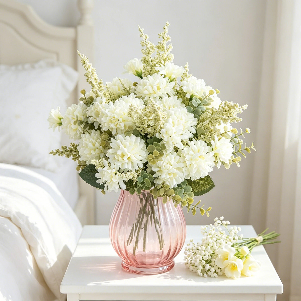 Silk Chrysanthemum Artificial Flowers – Wedding & Home Décor Artificial Flowers Babs